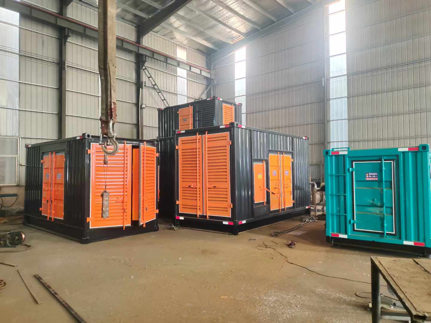 灵川500kw柴油发电机组可以带动多少功率设备？