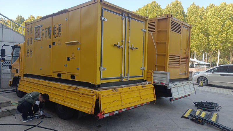 灵川柴油发电机组和UPS电源配合使用时的注意事项